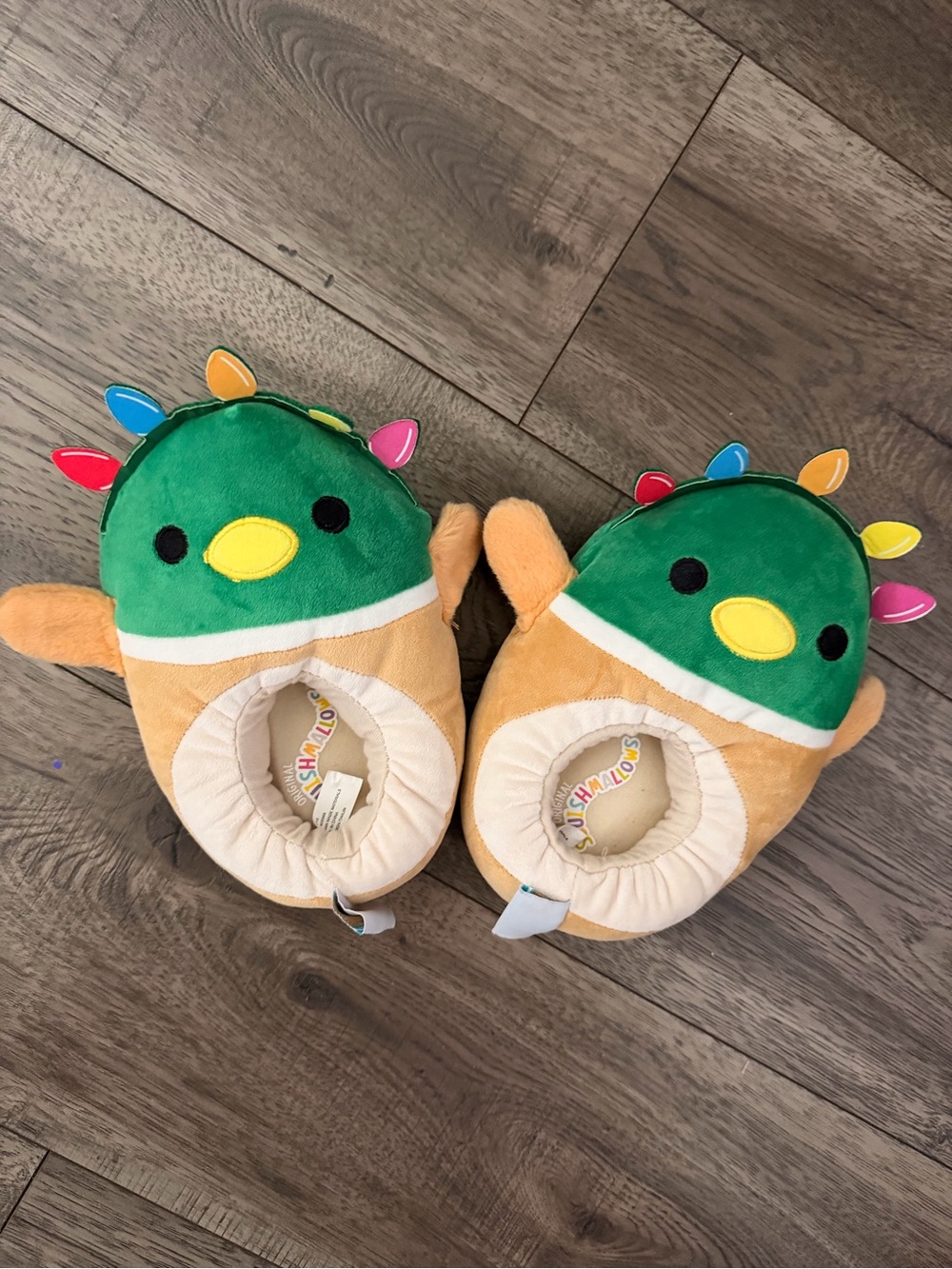 Kids squishmellow slippers
